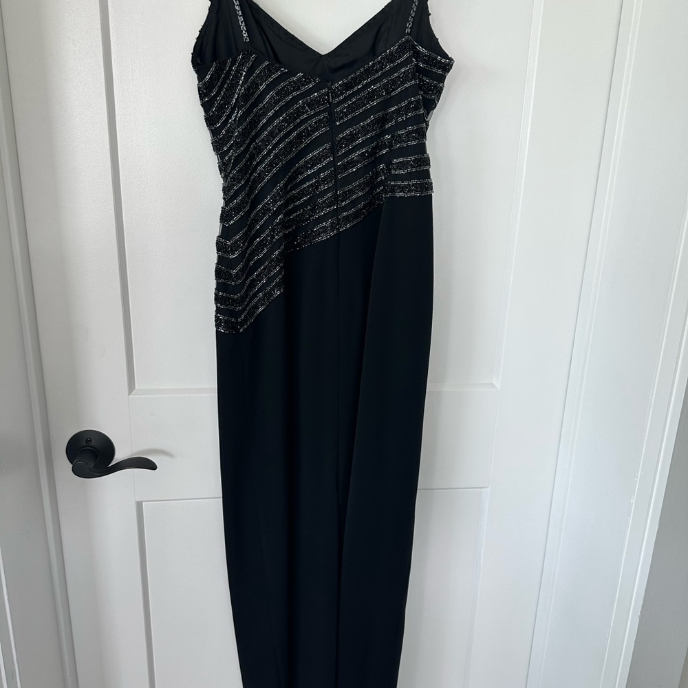 Vintage Bob Mackie beaded gown size 6 sequin black tie - Picture 5 of 11